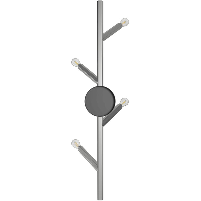 Wall Sconce Avenue Lighting HF8884-PN The Oaks 4-Light 36"H Wall Sconce in Polished Nickel Avenue Lighting