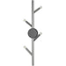 Wall Sconce Avenue Lighting HF8884-PN The Oaks 4-Light 36"H Wall Sconce in Polished Nickel Avenue Lighting
