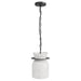 Pendant Light Avenue Lighting HF7500-BK Westwood 10"H Alabaster LED Pendant in Black in Matte Black Avenue Lighting