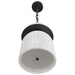 Pendant Light Avenue Lighting HF7500-BK Westwood 10"H Alabaster LED Pendant in Black in Matte Black Avenue Lighting