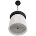 Pendant Light Avenue Lighting HF7501-BK Westwood 11"H Alabaster LED Pendant in Black in Matte Black Avenue Lighting
