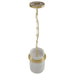 Pendant Light Avenue Lighting HF7500-BB Westwood 10"H Alabaster LED Pendant in Brushed Brass Avenue Lighting
