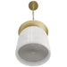 Pendant Light Avenue Lighting HF7501-BB Westwood 11"H Alabaster LED Pendant in Brushed Brass Avenue Lighting