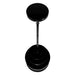 Pendant Light Avenue Lighting HF1924-GM Waldorf 22"H Pendant in Polished Gunmetal Avenue Lighting