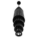 Pendant Light Avenue Lighting HF1925-GM Waldorf 38"H Pendant in Polished Gunmetal Avenue Lighting