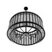 Chandelier Avenue Lighting HF1928-GM Waldorf 31" Round Chandelier in Polished Gunmetal Avenue Lighting