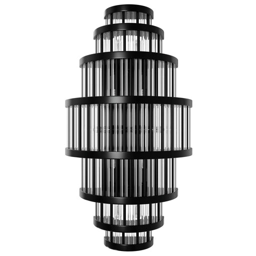 Wall Sconce Avenue Lighting HF1921-GM Waldorf 22"H Wall Sconce in Polished Gunmetal Avenue Lighting