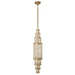 Pendant Light Avenue Lighting HF1925-AB Waldorf 38"H Pendant in Aged Brass Avenue Lighting