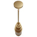 Pendant Light Avenue Lighting HF1926-AB Waldorf 50"H Pendant in Aged Brass Avenue Lighting
