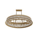 Chandelier Avenue Lighting HF1927-AB Waldorf 52"L Oval Chandelier in Aged Brass Avenue Lighting