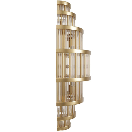 Wall Sconce Avenue Lighting HF1921-AB Waldorf 22"H Wall Sconce in Aged Brass Avenue Lighting
