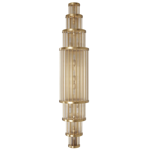 Wall Sconce Avenue Lighting HF1922-AB Waldorf 38"H Wall Sconce in Aged Brass Avenue Lighting