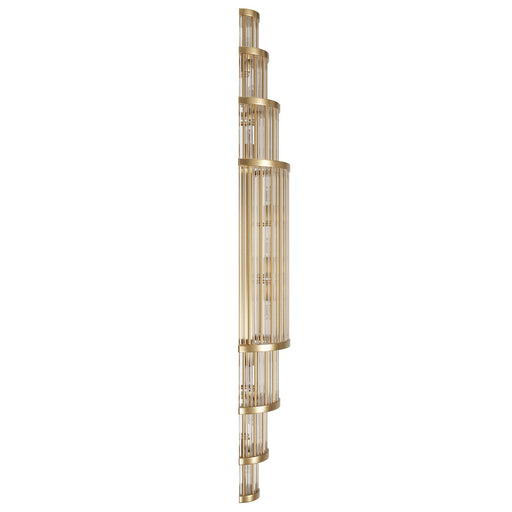 Wall Sconce Avenue Lighting HF1922-AB Waldorf 38"H Wall Sconce in Aged Brass Avenue Lighting