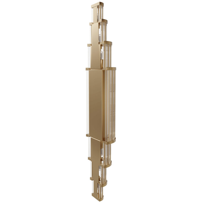 Wall Sconce Avenue Lighting HF1922-AB Waldorf 38"H Wall Sconce in Aged Brass Avenue Lighting