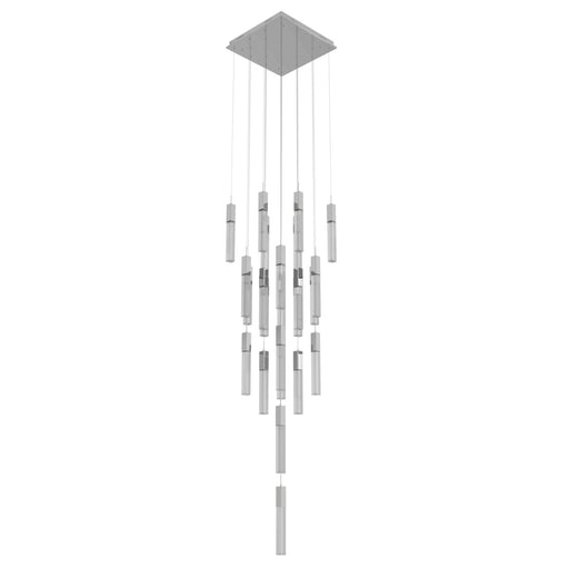 Chandelier Avenue Lighting HF1904-25-GL-CH-SNW The Original Glacier 25-Light 28"W Multi-Light Chandelier in Polished Chrome/Snow Crystals Avenue Lighting