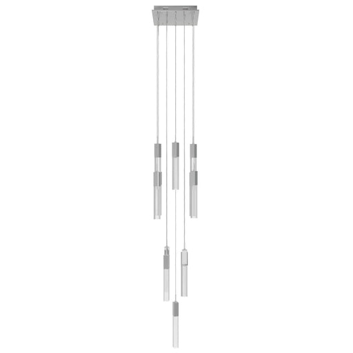 Chandelier Avenue Lighting HF1905-13-GL-CH-SNW The Original Glacier 13-Light 20"W Multi-Light Chandelier in Polished Chrome/Snow Crystals Avenue Lighting