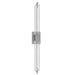 Wall Sconce Avenue Lighting HF3012-PN-XL-SNW The Original Glacier 39"H LED Wall Sconce in Polished Nickel/Snow Crystal Avenue Lighting