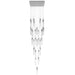 Chandelier Avenue Lighting HF1903-41-AP-CH-C Aspen The Original Aspen 41-Light 36"W Multi-Light Chandelier in Polished Chrome/Clear Crystals Avenue Lighting