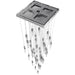 Chandelier Avenue Lighting HF1903-41-AP-CH-C Aspen The Original Aspen 41-Light 36"W Multi-Light Chandelier in Polished Chrome/Clear Crystals Avenue Lighting