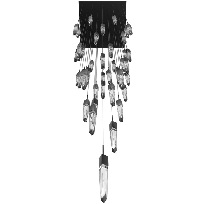 Chandelier Avenue Lighting HF1903-41-AP-DBZ-C Aspen The Original Aspen 41-Light 36"W Multi-Light Chandelier in Dark Bronze/Clear Crystals Avenue Lighting