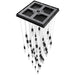Chandelier Avenue Lighting HF1903-41-AP-DBZ-C Aspen The Original Aspen 41-Light 36"W Multi-Light Chandelier in Dark Bronze/Clear Crystals Avenue Lighting
