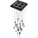 Chandelier Avenue Lighting HF1904-25-AP-DBZ-C Aspen The Original Aspen 25-Light 28"W Multi-light Chandelier in Dark Bronze/Clear Crystals Avenue Lighting