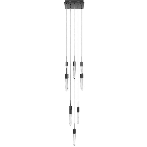 Chandelier Avenue Lighting HF1905-13-AP-DBZ-C Aspen 13-Light 20"W Multi-light Chandelier in Dark Bronze/Clear Crystals Avenue Lighting