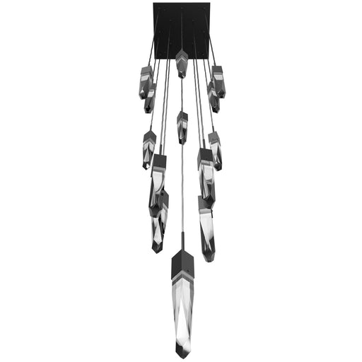 Chandelier Avenue Lighting HF1905-13-AP-DBZ-C Aspen 13-Light 20"W Multi-light Chandelier in Dark Bronze/Clear Crystals Avenue Lighting