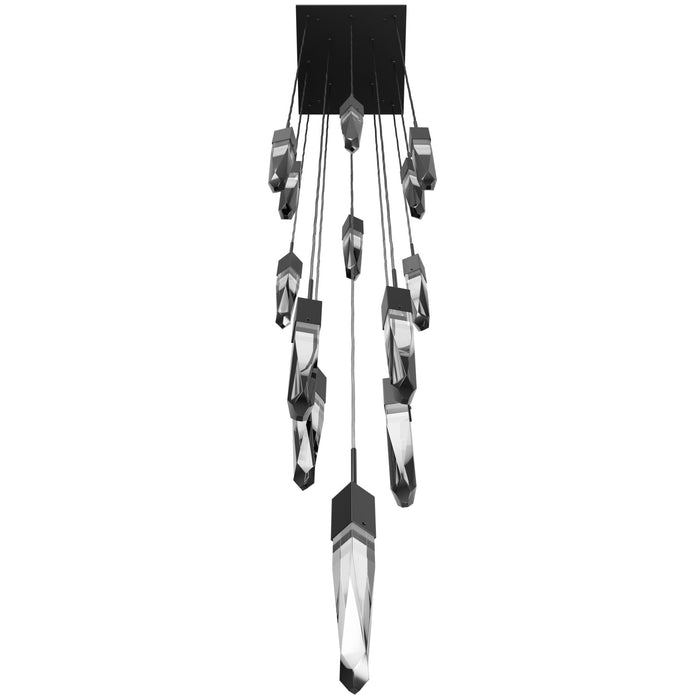 Chandelier Avenue Lighting HF1905-13-AP-DBZ-C Aspen 13-Light 20"W Multi-light Chandelier in Dark Bronze/Clear Crystals Avenue Lighting