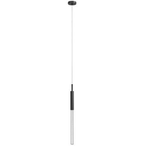 Pendant Light Avenue Lighting HF2020-BOA-BK Main St. Main Street 1-Light 2"W Mini Pendant in Black/Studded Crystal Avenue Lighting