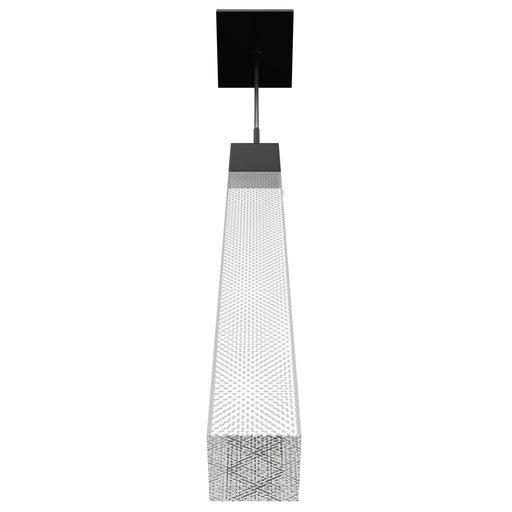 Pendant Light Avenue Lighting HF1901-1-GL-DBZ-SNW The Original Glacier 1-Light 2"W LED Mini Pendant in Dark Bronze/Snow Crystal Avenue Lighting