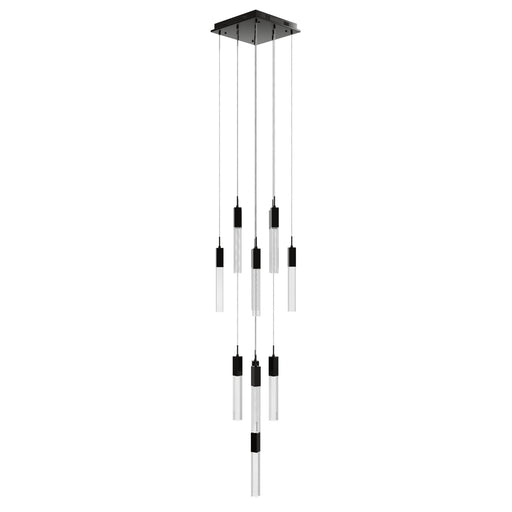 Chandelier Avenue Lighting HF1905-13-GL-DBZ-SNW The Original Glacier 13-Light 20"W Multi-Light Chandelier in Dark Bronze/Snow Crystals Avenue Lighting