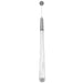 Pendant Light Avenue Lighting HF2020-SNW-PN Main St. Main Street 1-Light 2"W Mini Pendant in Polished Nickel/Snow Clear Acrylic Avenue Lighting