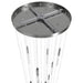Pendant Light Avenue Lighting HF2031-SNW-PN Main St. Main Street 31-Light 30"W Pendant in Polished Nickel/Snow Clear Acrylic Avenue Lighting