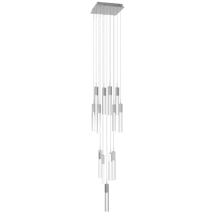 Chandelier Avenue Lighting HF1905-13-GL-CH-C The Original Glacier 13-Light 20"W Multi-Light Chandelier in Polished Chrome/Clear Crystals Avenue Lighting