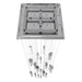 Chandelier Avenue Lighting HF1904-25-GL-CH-C The Original Glacier 25-Light 28"W Multi-Light Chandelier in Polished Chrome/Clear Crystals Avenue Lighting