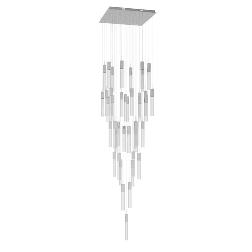 Chandelier Avenue Lighting HF1903-41-GL-CH-C The Original Glacier 41-Light 36"W Multi-Light Chandelier in Polished Chrome/Clear Crystals Avenue Lighting