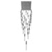 Chandelier Avenue Lighting HF1903-41-GL-CH-C The Original Glacier 41-Light 36"W Multi-Light Chandelier in Polished Chrome/Clear Crystals Avenue Lighting