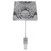 Pendant Light Avenue Lighting HF1901-1-GL-CH The Original Glacier 1-Light 2"W LED Mini Pendant in Polished Chrome/Bubbled Crystal Avenue Lighting