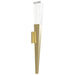 Wall Sconce Avenue Lighting HF3040-BB The Original Glacier Aspen 32"H LED Wall Sconce in Brushed Brass/Bubbled Crystal Avenue Lighting