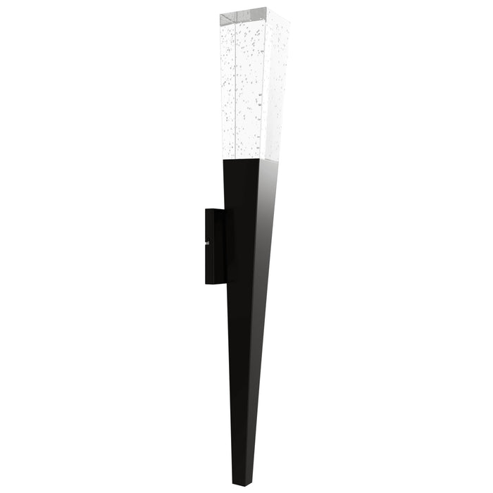 Wall Sconce Avenue Lighting HF3040-DBZ The Original Glacier Aspen 32"H LED Wall Sconce in Dark Bronze/Bubbled Crystal Avenue Lighting