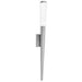 Wall Sconce Avenue Lighting HF3039-CH The Original Glacier 25"H Cone Shaped LED Wall Sconce in Chrome/Bubbled Crystal Avenue Lighting