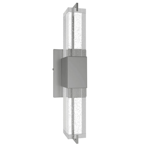 Wall Sconce Avenue Lighting HF3012-PN The Original Glacier 17"H LED Wall Sconce in Polished Nickel/Bubbled Crystal Avenue Lighting