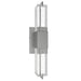 Wall Sconce Avenue Lighting HF3012-PN The Original Glacier 17"H LED Wall Sconce in Polished Nickel/Bubbled Crystal Avenue Lighting