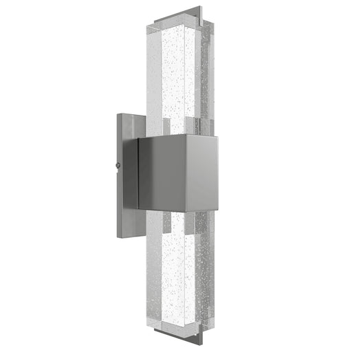 Wall Sconce Avenue Lighting HF3012-PN The Original Glacier 17"H LED Wall Sconce in Polished Nickel/Bubbled Crystal Avenue Lighting