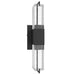 Wall Sconce Avenue Lighting HF3012-BK The Original Glacier 17"H LED Wall Sconce in Black/Bubbled Crystal Avenue Lighting