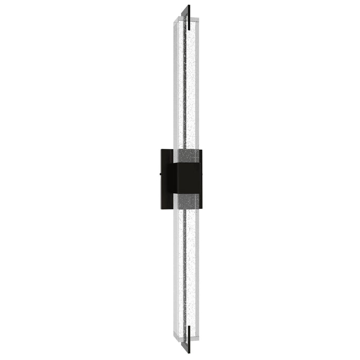 Wall Sconce Avenue Lighting HF3012-DBZ-XL The Original Glacier 39"H LED Wall Sconce in Dark Bronze/Bubbled Crystal Avenue Lighting