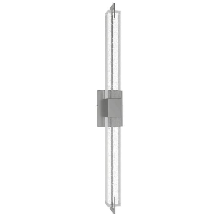 Wall Sconce Avenue Lighting HF3012-PN-XL The Original Glacier 39"H LED Wall Sconce in Polished Nickel/Bubbled Crystal Avenue Lighting