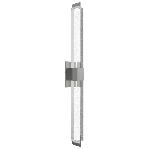 Wall Sconce Avenue Lighting HF3012-PN-XL The Original Glacier 39"H LED Wall Sconce in Polished Nickel/Bubbled Crystal Avenue Lighting