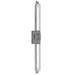 Wall Sconce Avenue Lighting HF3012-PN-XL The Original Glacier 39"H LED Wall Sconce in Polished Nickel/Bubbled Crystal Avenue Lighting